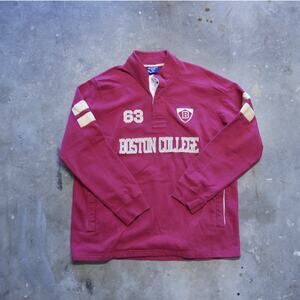 Boston College Champion Heritage Football Crewneck Sweatshirt Maroon 63